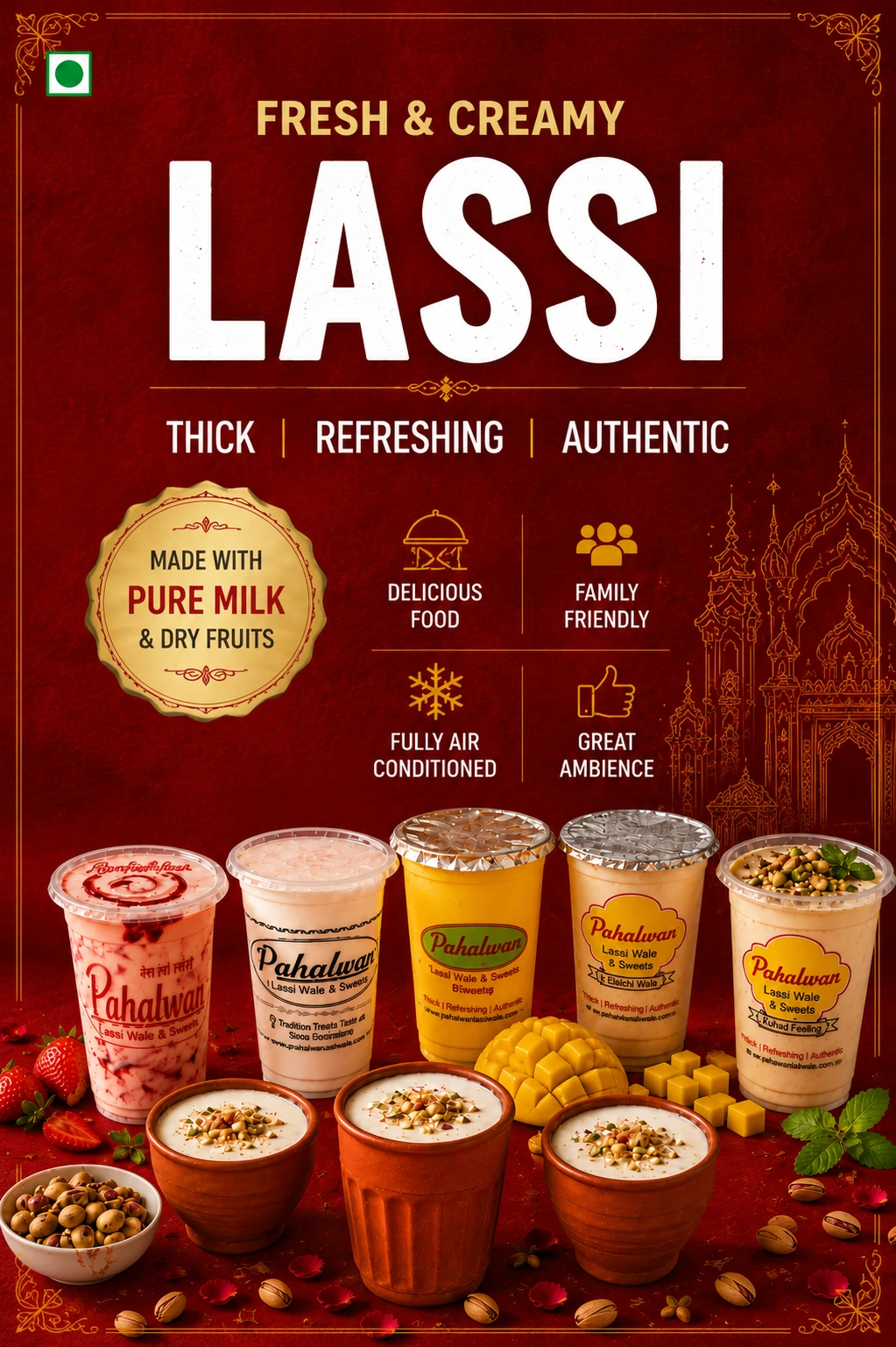 Lassi Hero Mobile Image